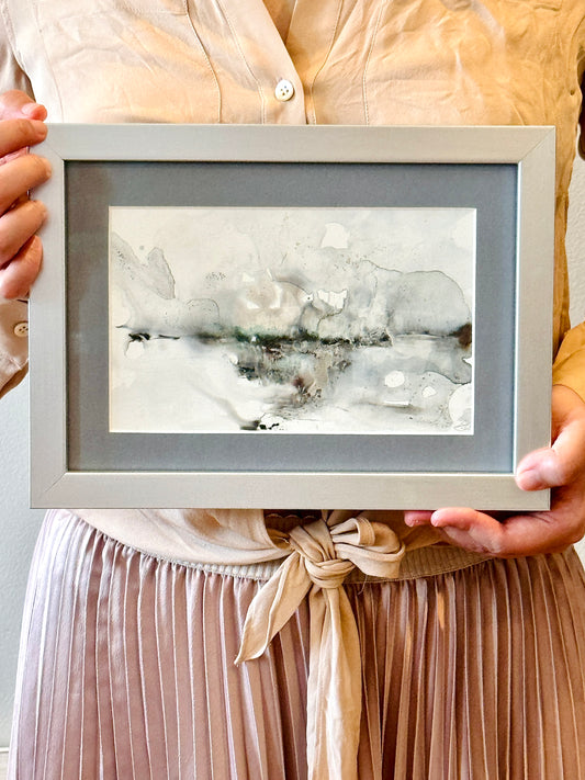 After The Storm | Original Alcohol Ink Painting | Wall Art Decor