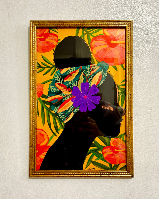 Electric Garden 1 Fine Art Print | Unframed