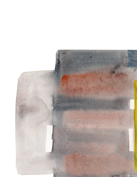 Watercolor Geo Block