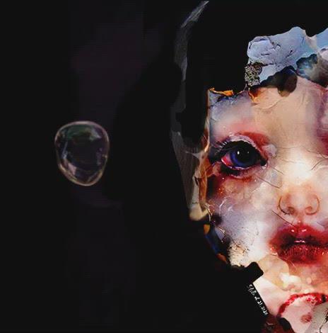 Synesthetes - Darkroom II | Portrait Painting | Wall Art Decor