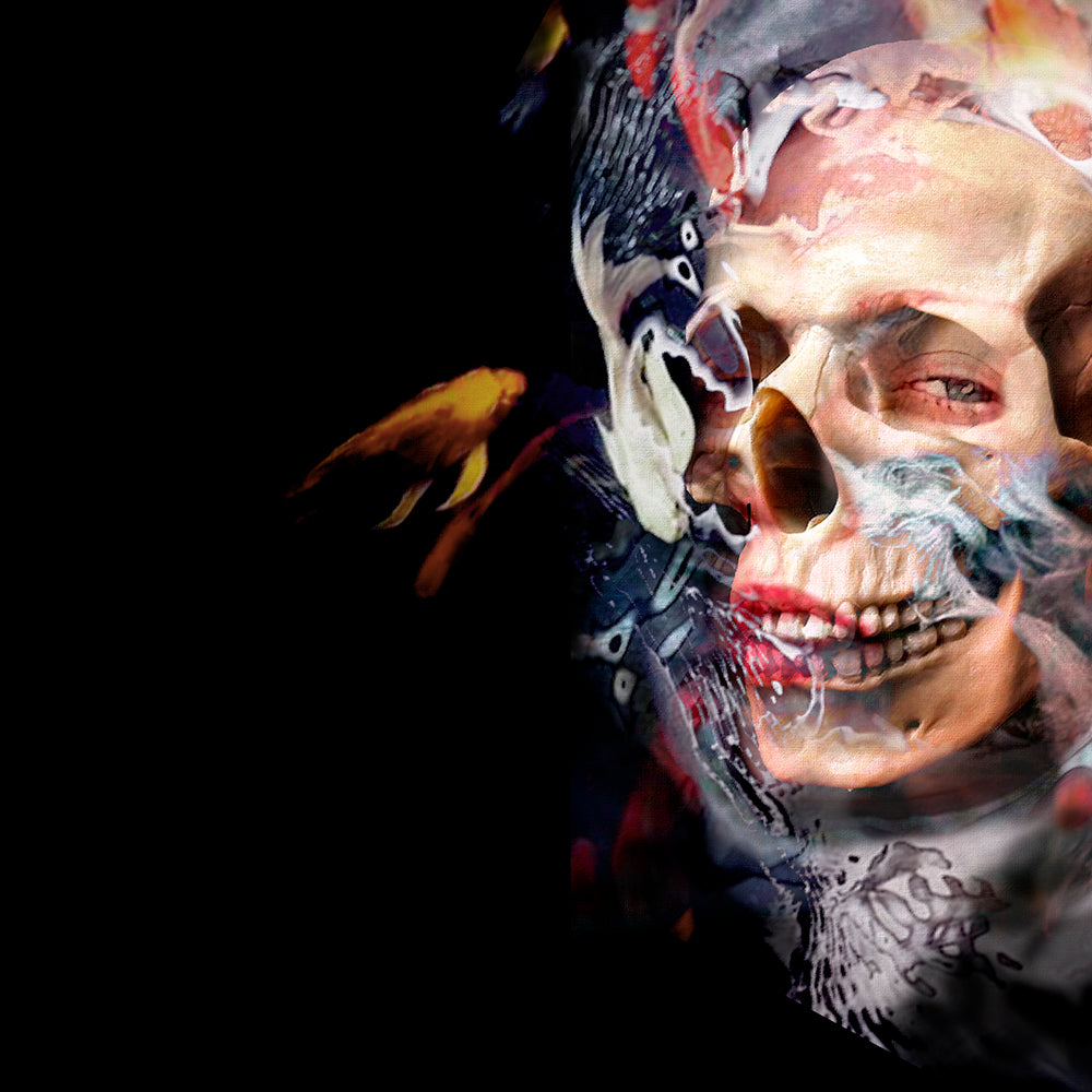 Synesthetes - Look At Me | Skull Art | Home Decor Art