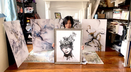 Impossible Beauty - Woven II | Single Signed Art Print