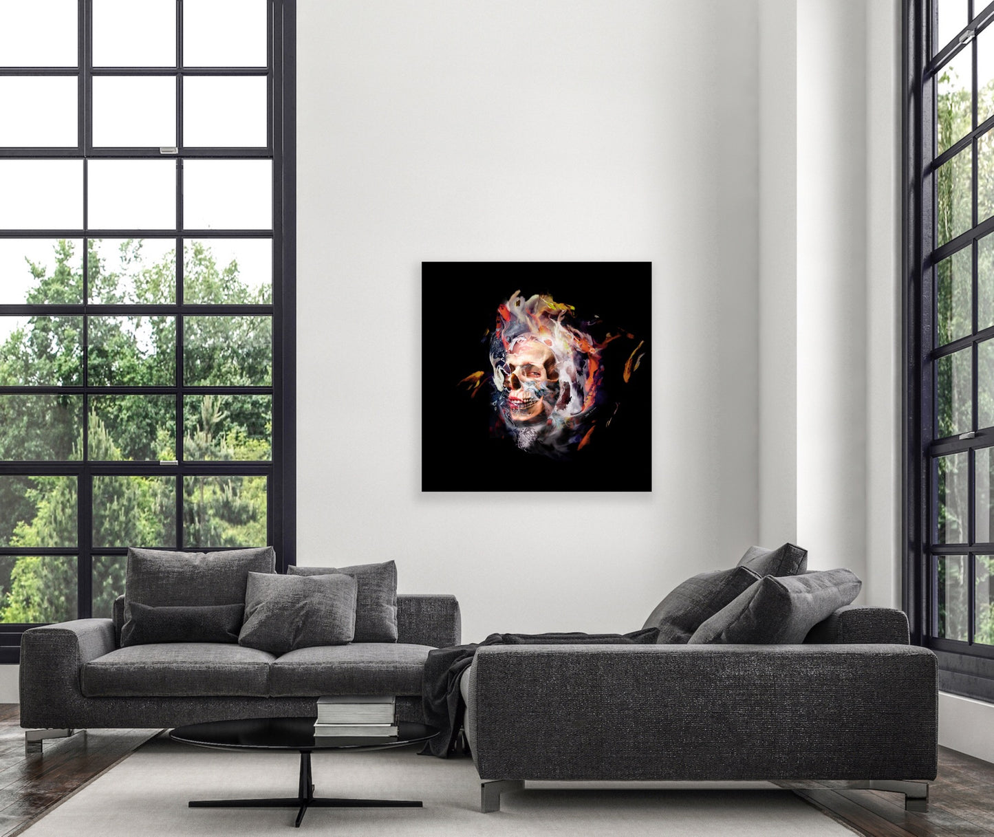 Synesthetes - Look At Me | Skull Art | Home Decor Art