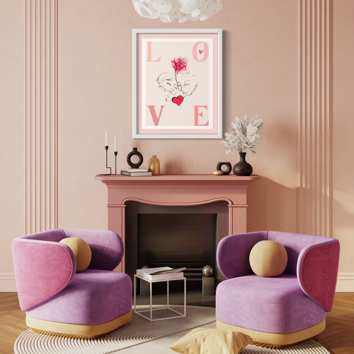 Love | Fine Art Print |Framed Wall Art Decor