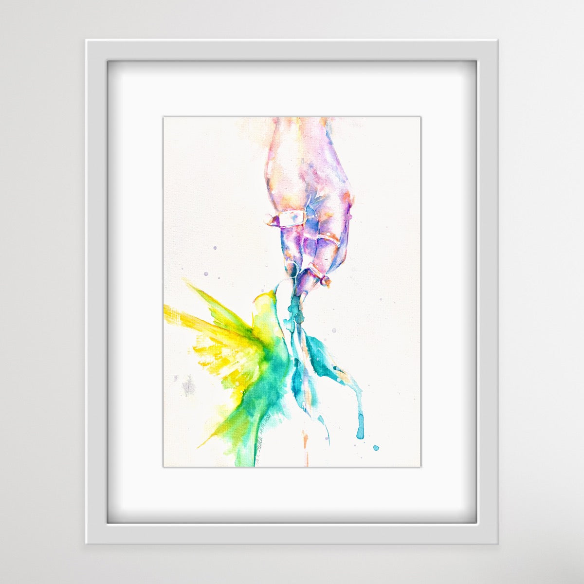 Hand & Hummingbird