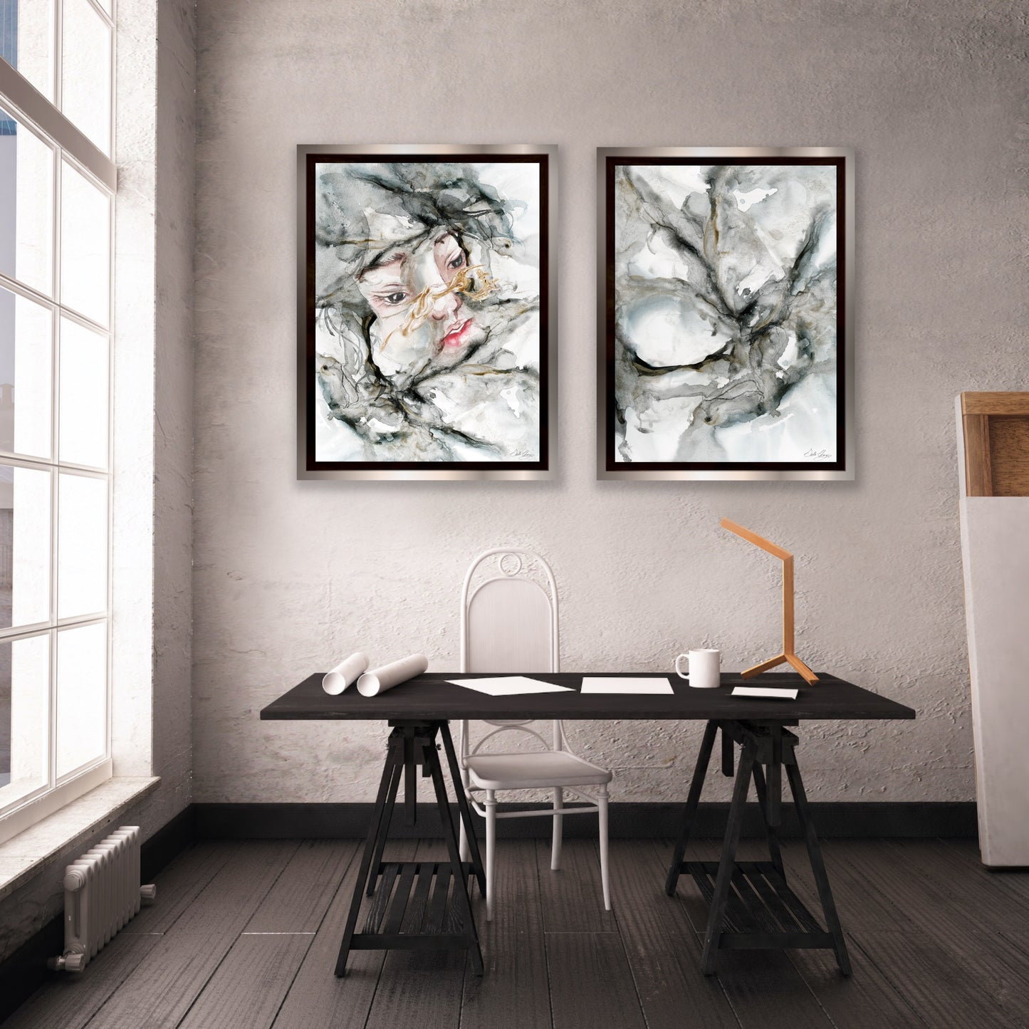 Mindscape 5 - Abstract Figurative | Aluminum Metal Print | Wall Art Decor