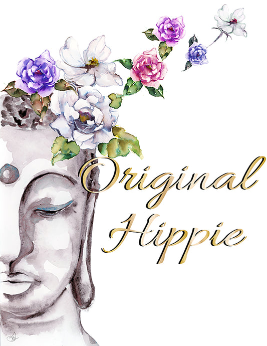 Buddha Says - Original Hippie | Fine Art Print | Framed