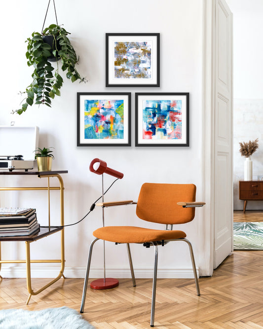 Abstract Meditation (Complete Series) | Unframed Fine Art Prints | Wall Decor