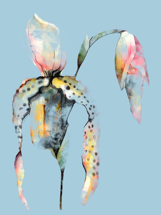 Orchid, Deconstructed | Fine Art Print | Wall Art Decor
