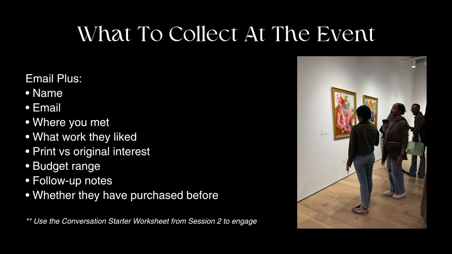 Finding Your Collectors: Build a Clear Artistic Identity and Grow a Lasting Collector Base