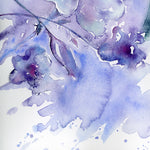 Hope - Bluebell Flower And Hummingbird