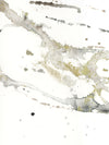 Obsidian & Gold Glass Art Triptych