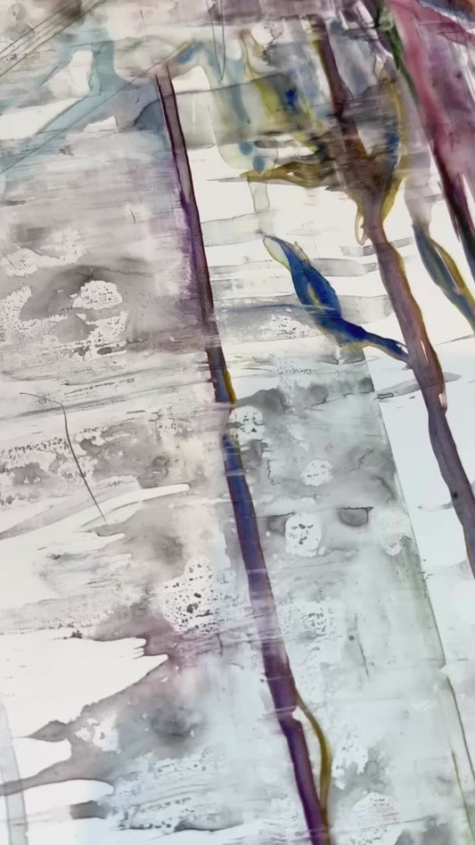 Seen & Unseen | Original Painting In Watercolor On Paper | Framed Wall Art