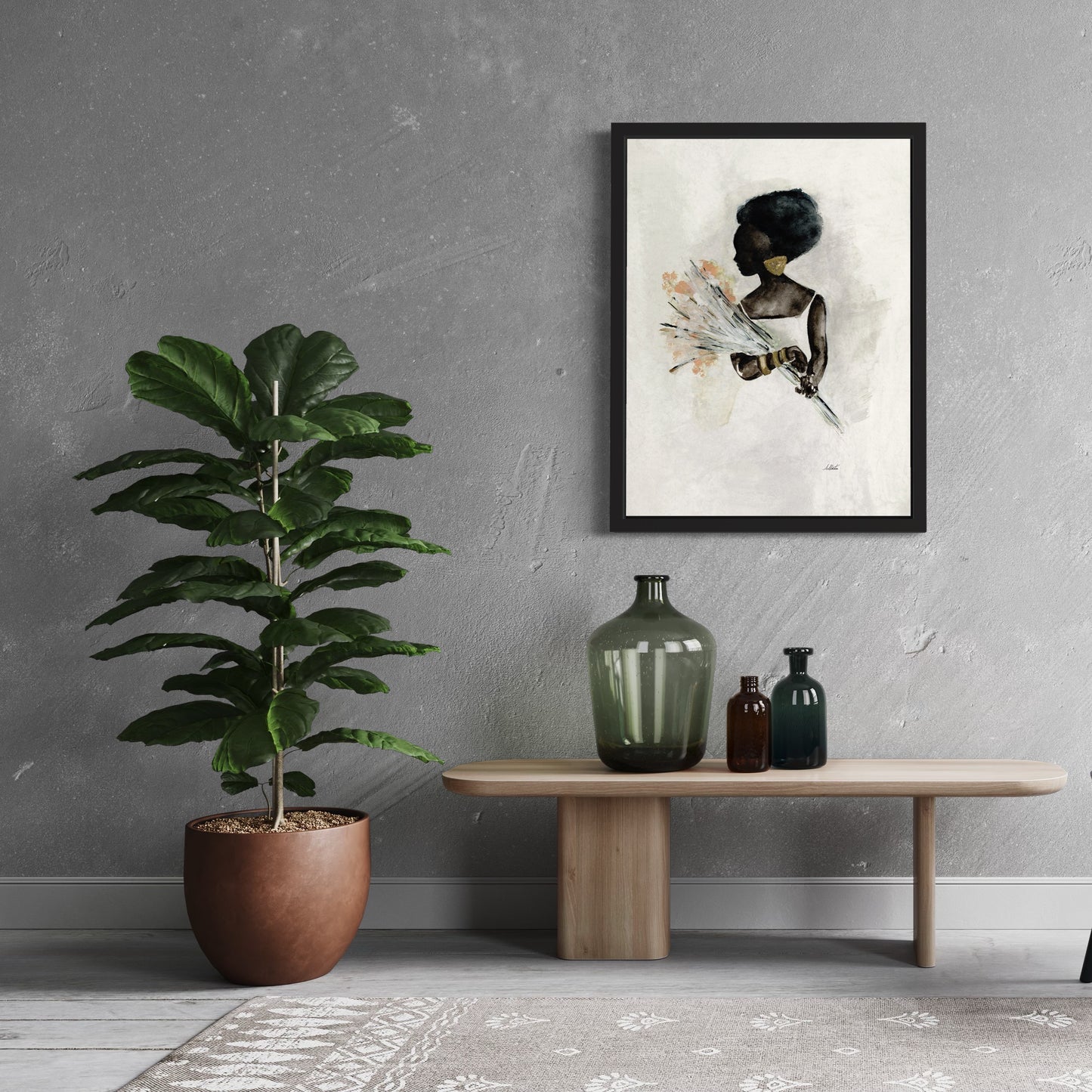 Soul Queen Earth Mother | Fine Art Print | Unframed