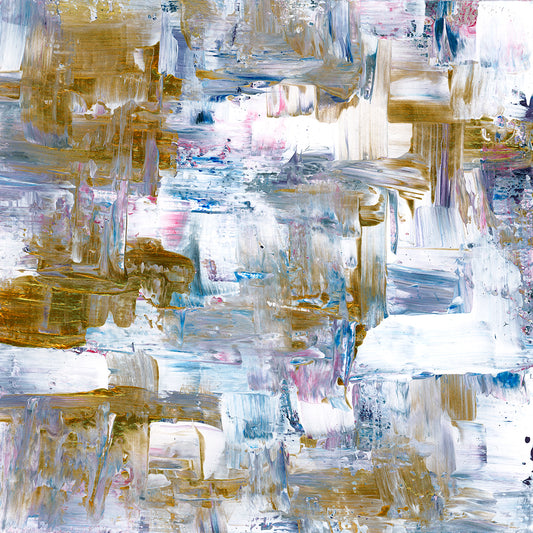 Abstract Meditation 1 - 16" x 16" Unframed Fine Art Prints For Wall Decor