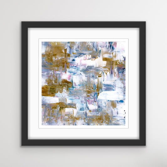 Abstract Meditation 1 - 16" x 16" Unframed Fine Art Prints For Wall Decor